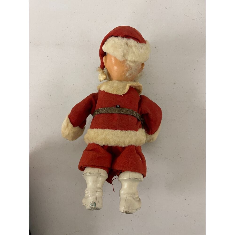 Vintage Santa Claus Doll Christmas Decoration Ornaments Free Standing - Picture 2 of 8